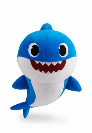 Игрушка мягкая WowWee Baby Shark, 45 см. Цвет: синий