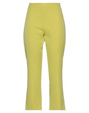 Повседневные брюки KATE BY LALTRAMODA. Цвет: кислотно-зеленый