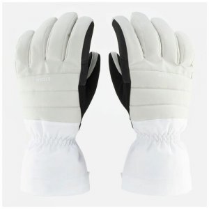 Перчатки горнолыжные взрослые белые x DECATHLON WEDZE. Цвет: белый