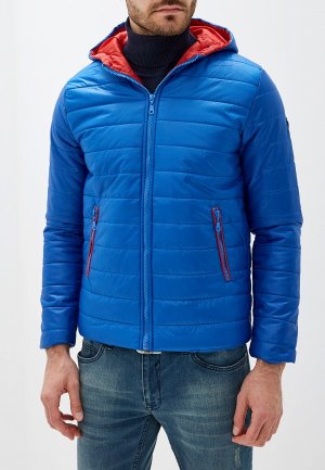 Куртка утепленная Giorgio Di Mare. Цвет: синий