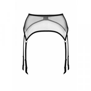 Пояс для чулок Basic Garter Belt, размер S, черный PETRA. Цвет: черный