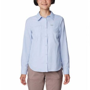 Рубашка с длинным рукавом Silver Ridge 3.0, синий Columbia