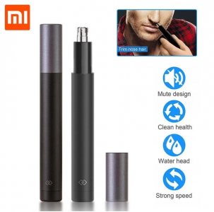 Huanxing мини-электрический триммер для волос в носу, острое лезвие, моющийся, портативный, водонепроницаемый, ежедневного использования Xiaomi