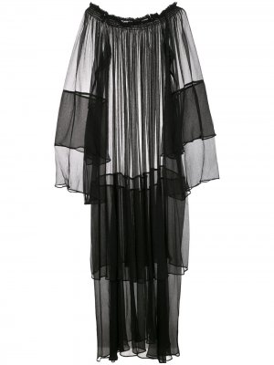 Платье Cascade VOZ. Цвет: черный