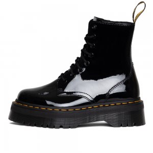 Ботинки Jadon Boot Patent Leather Platforms Dr. Martens. Цвет: черный