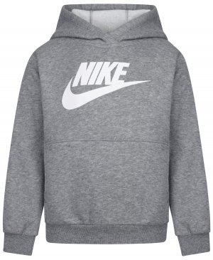 Флисовый пуловер с капюшоном для спортивной одежды маленьких мальчиков Nike