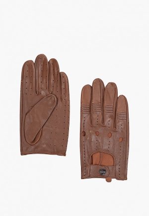 Перчатки Fioretto. Цвет: коричневый