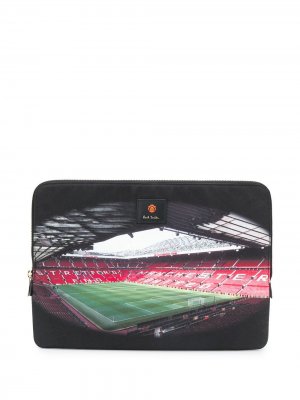 Чехол для ноутбука из коллаборации с Manchester United Paul Smith. Цвет: черный