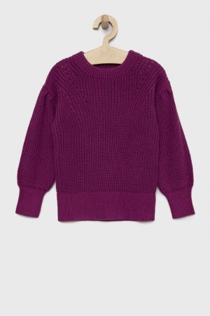 Шерстяной свитер для мальчика Gap, фиолетовый GAP