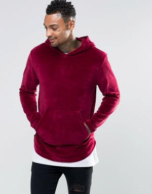 Велюровый свитер Kubban. Цвет: фиолетовый