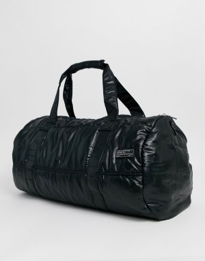 Черная стеганая сумка -Черный New Look