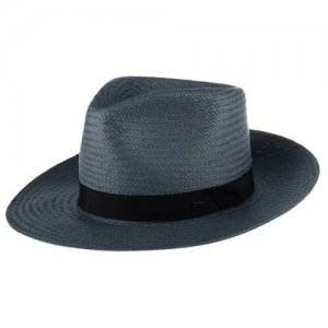 Шляпа , размер 57, синий Bailey. Цвет: синий