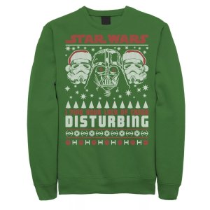 Мужская флисовая куртка Darth Vader Lack Of Cheer Ugly Christmas Star Wars