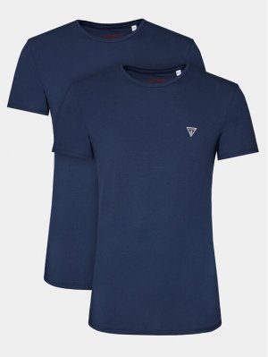 Комплект из 2 футболок стандартного кроя , синий Guess