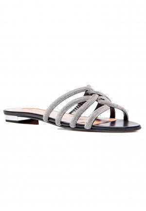 Сандали AQUAZZURA. Цвет: черный