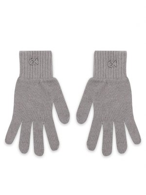 Женские перчатки , серый Calvin Klein