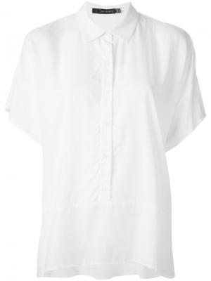 Многослойная рубашка Kai-Aakmann. Цвет: белый