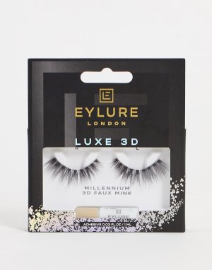 Накладные ресницы с 3D-эффектом Luxe – Millennium-Черный цвет Eylure