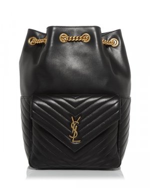 Джо Кожаный рюкзак , цвет Black Saint Laurent