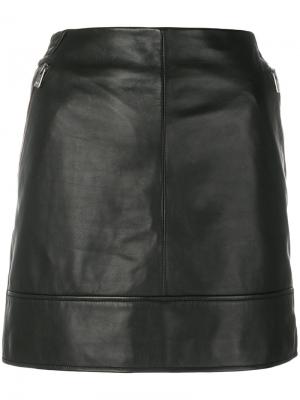 Классическая приталенная юбка Vanessa Bruno Athé. Цвет: чёрный