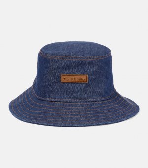 Джинсовая шляпа-ведро , синий Acne Studios
