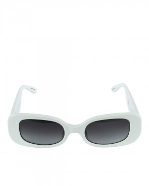 Солнцезащитные очки Linda Farrow. Цвет: белый+тем.серый