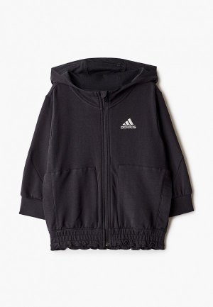 Толстовка adidas. Цвет: черный