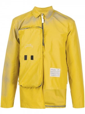 Куртка с длинными рукавами и карманом A-COLD-WALL*. Цвет: желтый