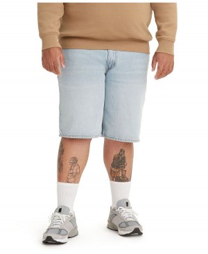 Мужские джинсовые шорты большого и высокого роста 469 свободного кроя из неэластичного материала Levi's, мульти Levi's