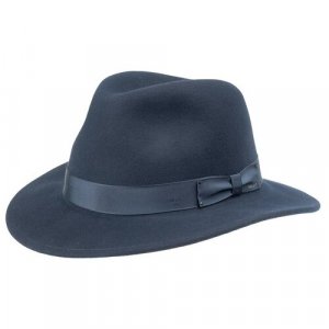 Шляпа, размер 59, синий Bailey. Цвет: синий