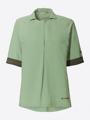 Спортивная рубашка на пуговицах W Yaras, зеленый Vaude