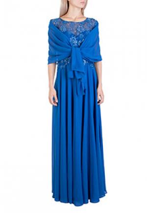 Платье MIKAEL. Цвет: синий