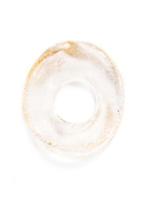 Кольцо из муранского стекла Bottega Murano. Цвет: золотистый