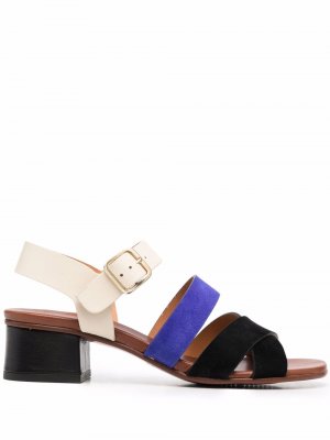 Colourblock strappy sandals Chie Mihara. Цвет: черный