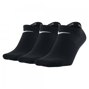 Носки низкие 3PPK Lightweight No Show (3 пары в комплекте) Nike. Цвет: черный