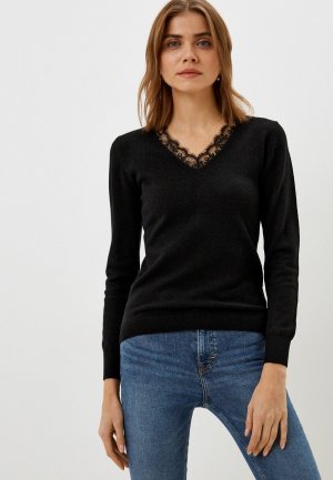 Пуловер William De Faye. Цвет: черный