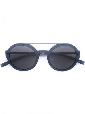 Солнцезащитные очки Jil Sander. Цвет: серый