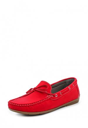 Мокасины WS Shoes. Цвет: красный
