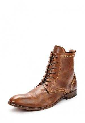 Ботинки H by Hudson. Цвет: коричневый