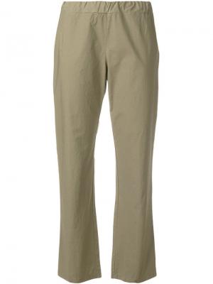 Укороченные брюки Labo Art. Цвет: зеленый