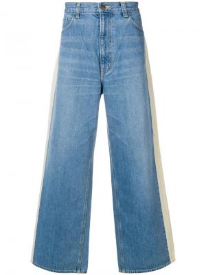 Широкие джинсовые брюки Facetasm