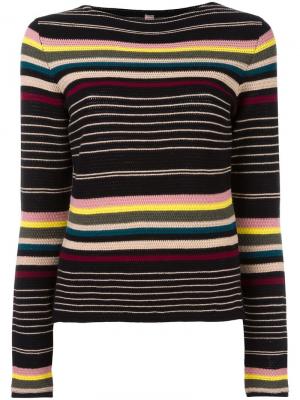 Striped thin knit jumper Antonio Marras. Цвет: многоцветный