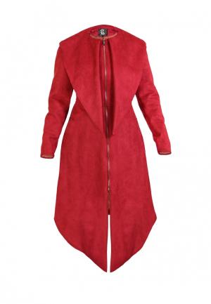 Пальто Sahera Rahmani АЛИВИЯ. Цвет: бордовый