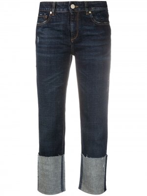 Укороченные джинсы средней посадки Dorothee Schumacher. Цвет: синий