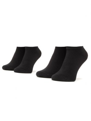 Комплект из 2 низких носков унисекс , черный Tommy Hilfiger