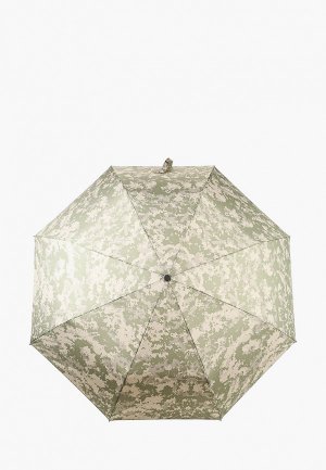 Зонт складной Eleganzza Smart. Цвет: зеленый