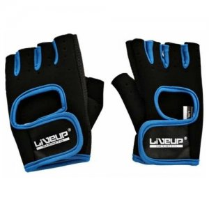 Перчатки LIVEUP, размер L/XL, синий, черный LiveUp. Цвет: синий/черный