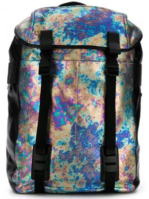 Рюкзак с эффектом металлик Lanvin. Цвет: синий