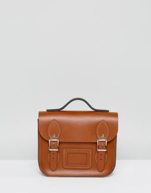 Маленький рюкзак Leather Satchel Company. Цвет: рыжий