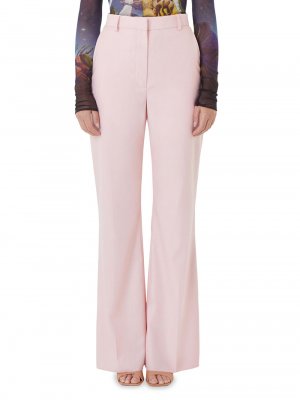 Расклешенные шерстяные брюки Futuro Optimisto , розовый Casablanca